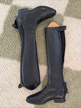 Medici II Dress Tall Boots — Black